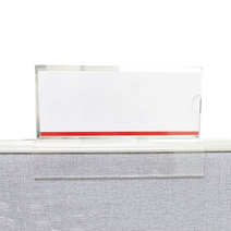 사무실 파티션 이름표 명패 명판 23x9cm 폭70mm 개별포장