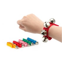 아기 음악 리듬감 율동방울 손목밴드 5종 율동놀이 생일선물 돌쟁이놀잇감 1살아기 어린이집행사 음악놀이