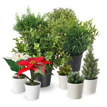 조화 인조나무 인테리어 카페 미니조화, 1개, 3.로즈마리