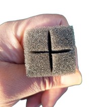 수경재배스펀지 220조각(25mm35mm) 씨앗발아 양액재배스폰지 파종 모종 원예 스마트팜, 35mm 56개