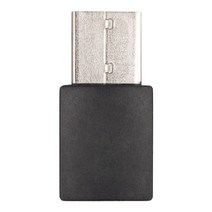 휴대용 와이파이 공유기 이동식 포켓 600mbps usb 어댑터 듀얼 밴드 2.4g5.g ac 무선 이더넷 네트워크 카드 usb 동글 수신기 802.11ac, Black