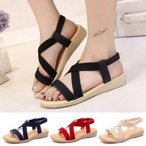 W391D9FH 225-260mm 끈 M2618 빅사이즈가능 스트랩 여성 비즈 샌들 샌들 쪼리