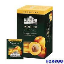 ForU879 살구향 과일 홍차 티백 20개 홍차블랜딩 과일홍차 과일블랜딩홍차 살구홍차, 상세페이지 참조