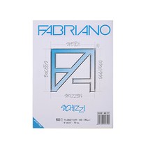 [파브리아노]스케치북 슈찌 SP02A4 90g 210x297mm 120매 블록형, [6342800]옵션없음