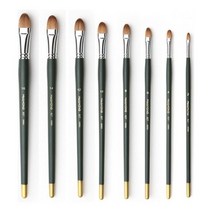 화홍 유화붓 아크릴붓 827F 1호 -36281, 없음