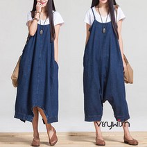 뉴욕멋쟁이 오버핏 두가지 스타일 스커트&멜빵바지