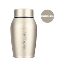 반려견 고양이 장례 유골함 250 스테인레스 스틸 애완 동물 개 고양이 새 화장 유골 상자 콜럼버스