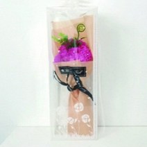 카네이션 어버이날 꽃다발 비누꽃 2p, 체리핑크