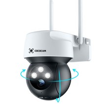 COCO CAM CCTV 실외 300만 화소 CCTV 실외 2304*1296P 성광 위협 나이트 컬러 촬영 야외 wifi 네트워크 카메라 자동 추적 녹화 기능 포함