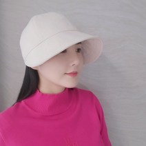 여성 골프 모자 여자 골프버킷햇 봄 여름 벙거지 골프모자 햇빛가리개, (오리지널)아이보리