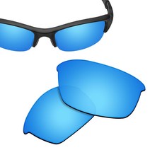 편광 교체용 렌즈 호환-오클리 Flak Jacket 선글라스 - Options, Blue