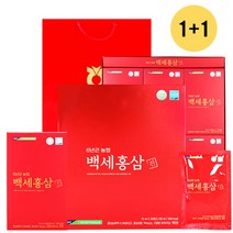 [1+ 1]국산 농협 6년근 백세홍삼진 70ml 30포, 70ml 30포 X 2