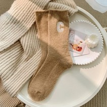 고급 여성 양모 양말 따뜻한 겨울 두꺼운 캐시미어 캐주얼 일본 패션 단색 편안한 홈 긴