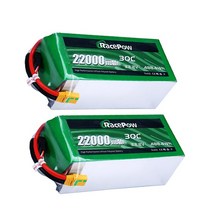 헬퍼솔 RacePow 6S 22.2V 22000mAh 30C RC Lipo 배터리 자동차 비행기 농업 UAV 스프레이 드론 헥사콥터 옥토콥터 2 pcs, [01] XT90-S