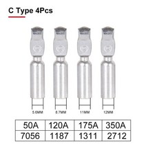 전동 공구 장비 전원 2 극 커넥터 빠른 플러그 자동차 배터리 | UPS 케이블 터미널 DC 600V 50A, 09 Terminal C_01 DC600V 50A