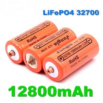 인산철배터리팩 신제품 lifepo4 충전식 배터리 100% 오리지널 32700 mAh 12800 V 전문 리튬 철 인산염, 02 2PCS