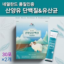 네덜란드 산양유 농림부 품질인증 산양유단백질 보충제 22종 프로바이오틱스 유산균 가루 스틱 lgg 루테리 가세리 모유유산균 365일 뼈 mbp 엠비피 대용량 추천 식약처 수입신고, 원료네델란드, x2BOX