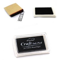 검정 잉크패드 문서 서명 검수 직인도장 계산서 서류 스탬프