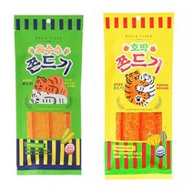 무직타이거 쫀드기 옛날과자 추억의불량식품 옥수수 호박 캠핑필수 간식 심심풀이, 호박 88g