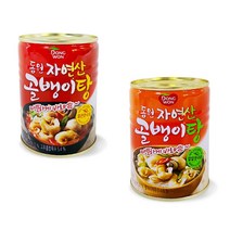 샤인빈 자연산 골뱅이탕 얼큰한 국물 캔 통조림, 칼칼한, 본상품선택