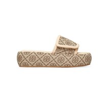 토리버치 Tory Burch T Monogram 버블 슬리퍼 신발 베이지