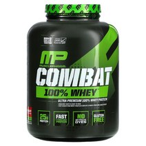 머슬 팜 MusclePharm Combat 100% Whey 프로틴 딸기 2 269g(5lbs), 2kg, 1개