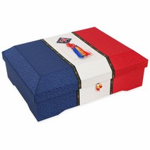 원창유통 한지상자 선물포장, 1개, 실크대553소_1