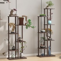 수석진열장 수석장 분재 다육이 선반 화분대 장식품 담금주 조경, A타입 5단