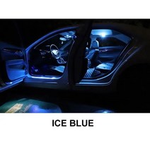 9Pcs Canbus Led 인테리어 라이트 키트 마즈다 CX-5 CX5 2021 2022 2023 맵 돔 트렁크 화장대 거울 빛, Ice Blue