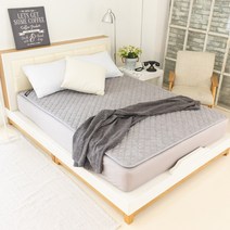 23년형 E한일 AI 인공지능 탄소 온열 매트 원적외선 거실 침대 전기장판, 싱글 110X200, 그레이