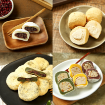 찹쌀떡 찰떡 쑥떡 두텁떡 웰빙 냉동 아이스떡 선물용 선물세트 14종, 쑥웰빙 찰떡 1박스