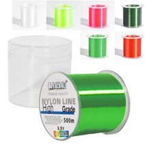 세미플로팅 원줄 모노라인 500m 낚시줄 바다 민물 감성돔 벵에돔 참돔 원투, 오렌지