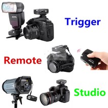 3in1 무선 리모콘 + 스피드라이트니콘 d810 d800e d800 d700 d300s d300 d200 d4 d3x d3s d2 f90용 스튜디오 플래시 트리거