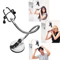 무타공 흡착식드라이기거치대 머리빨리말는법 핸즈프리드라이기거치대, 드라이기 거치대, 1개