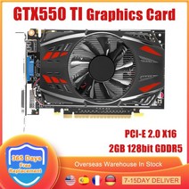 gtx550ti 그래픽 카드 128bit 2gb gddr5 비디오 카드 nvidia geforce 550ti gtx 550 ti pcie pci-e 2.0 x16 hd dvi-i