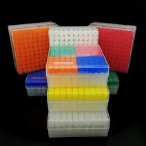 드라이아이스 보관함 컨테이너 냉동보관통 실험용 플라스틱 냉동 튜브 보관함 개 통풍구, 한개옵션0