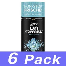 레노어 Unstoppables 워시퍼퓸 섬유유연제 프레쉬 향 Lenor 160G 6개