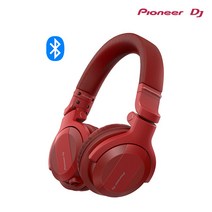 Pioneer DJ HDJ-CUE1BT R 파이오니어 블루투스 DJ 모니터 헤드폰 레드