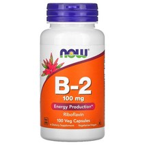 나우푸드 비타민B2 100mg 비타민비 100정, ONE COLOR