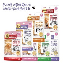아이시아 먀우먀우 크리미 파우치 40g 고양이 간식, 1개, 시니어 가리비