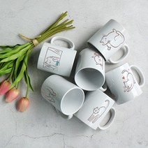 기타 바보사랑[꾸밈]디자인머그컵6p-고양이의알수없는세계