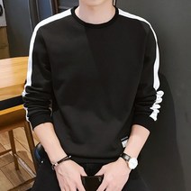 hoodies no hooded male 긴 sleeve 편안한 맨투맨 오늘뭐입지