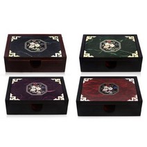 박씨상방 나전 자동 한지명함함 매화팔각, 상세설명 참조, 보매팔각