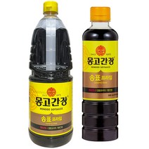 몽고 간장 송표 프라임 1.8L + 500ML (증정)