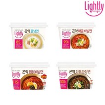 상세설명참조 곤약면치기 SET (곤약냉면 4개 구성), 3.곤약짜장면228gx4개