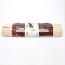 편백나무 허리꾹꾹 지압기 49cm (마사지 안마기 경침, 49x11.5cm