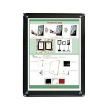 셀럽하우스 고급형자석액자(AP-B3) 벽걸이형 흑색펄판넬, 1개