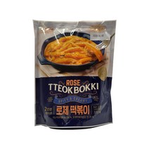노브랜드 로제 떡뽁이 2개