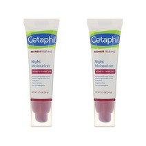 Cetaphil 세타필 나이트 모이스처라이저 크림 페이스용 50ml 2팩 Redness Prone Skin