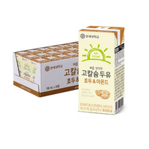 연세우유 뼈를 생각한 고칼슘 두유 호두 & 아몬드, 5개, 190ml